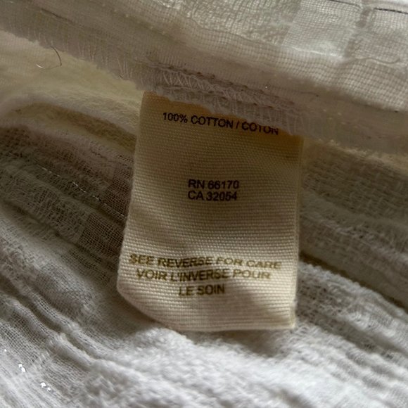 Free People Plaid Sparkle Gauze Tunic in White ASO Gabriella Montez - Picture 8 of 11